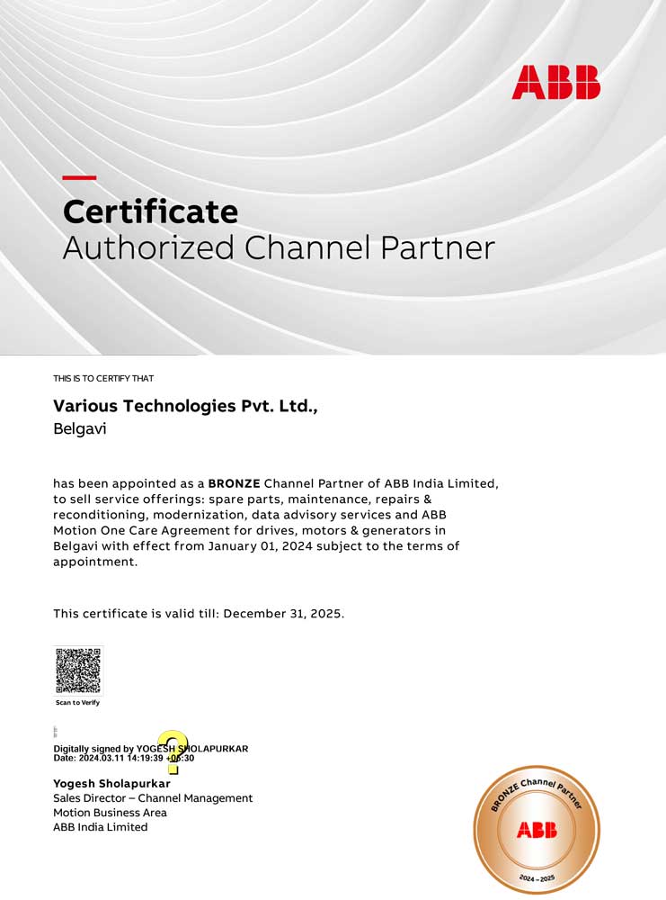 Channel Partner CERTIFICATE